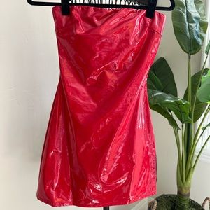 TIGER MIST red mini super xs dress